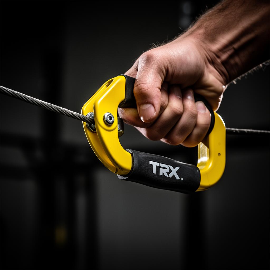 Manopla TRX sob tensão